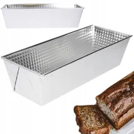 Formy do ciast - Blacha do pieczenia keksówka foremka chleb 30x12x8 - miniaturka - grafika 1