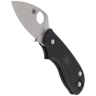 Nóż składany Spyderco Squeak FRN Black Plain (C154PBK) - Noże - miniaturka - grafika 4