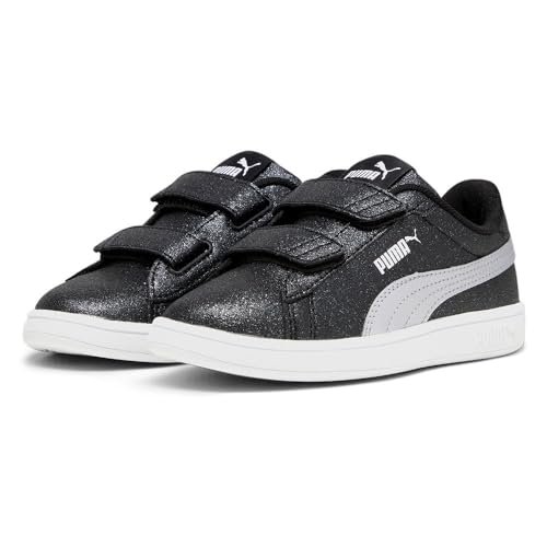 PUMA Smash 3.0 Glitz Glam V PS Sneakersy dziewczęce, Puma Wielokolorowy, 33 EU