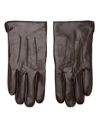 Rękawiczki - Semi Line Rękawiczki Męskie P8259-7-XL Brązowy - miniaturka - grafika 1