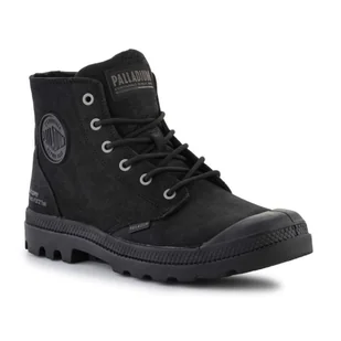 Buty trekkingowe męskie Palladium Palladium Pampa Hi Supply Lth 77963-001-M Czarne 44 - Buty trekkingowe męskie - miniaturka - grafika 1