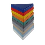 Akcesoria do rehabilitacji - Zestaw poduszek trójkątnych - 30x5 cm - różne kolory - 10 szt. - miniaturka - grafika 1