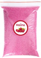 Cukier i słodziki - Cukier Do Waty Cukrowej Malina 1kg Malinowy Różowy Kolorowy Suchy - miniaturka - grafika 1