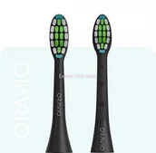 Końcówki do szczoteczek elektrycznych - Końcówki Oravio Advanced & Tongue Scraper Black - miniaturka - grafika 1