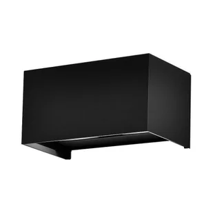 Kinkiet Zewnętrzny Oprawa Ścienna V-Tac 24W Led Góra Dół Ip65 Czarna Vt-8125 4000K 2720Lm - Lampy ogrodowe - miniaturka - grafika 1