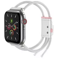 Akcesoria do smartwatchy - BASEUS pasek opaska bransoleta do Apple Watch 42 mm / 44 mm Biały LBAPWA4-B24 - miniaturka - grafika 1