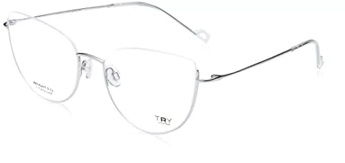 Try Damskie okulary przeciwsłoneczne Ty973 V, srebrne-paldm, 70, srebrny palldm