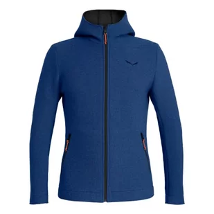 Salewa Męska bluza Sarner 2l Wo M Fz HDY, Blue Dephts/0910, L, Blue Dephts/0910 - Bluzy męskie - miniaturka - grafika 1