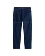 Spodnie męskie - Spodnie Męskie Fatigue Loose Tapered Denim Vans Vn000M29Ddn1 33 - miniaturka - grafika 1