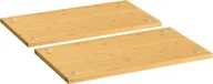 Akcesoria i części AGD - vidaXL Płyty ochronne na kuchenkę, 2 szt., 50x28x1,5 cm, bambus - miniaturka - grafika 1