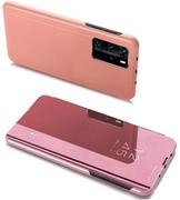 Etui i futerały do telefonów - Clear View Case Xiaomi MI 10T / MI 10T Pro pink - miniaturka - grafika 1