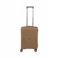 Walizki - Walizka podróżna kabinowa mała beżowa, z PP na kółkach Wowbag 7900 S - miniaturka - grafika 1