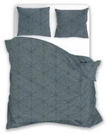 Pościel - Pościel 160X200 Mikrofibra Satynowa - Geometryczna Jodełka 007 - miniaturka - grafika 1