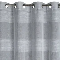 Zasłony - Zasłona EUROFIRANY Agata 140 x 250 cm Srebrny - miniaturka - grafika 1