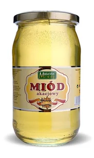 Mazurskie Miody Miód akacjowy 900 g - Miód - miniaturka - grafika 1