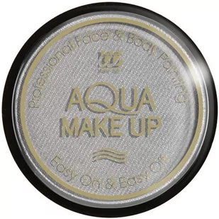 Widmann Make-up party "Farba do makijazu", srebrna, 15 g WI9283B - Dodatki do strojów karnawałowych - miniaturka - grafika 1