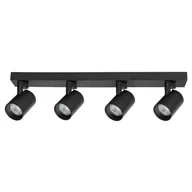 Lampy sufitowe - Volf lampa sufitowa (spot) 4xGU10 czarna ML1295 - miniaturka - grafika 1