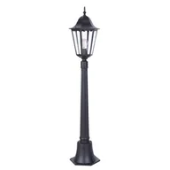 Lampy ogrodowe - Lampa ogrodowa stojąca K-6006A CZARNY z serii LOZANA - miniaturka - grafika 1