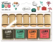 Scrapbooking - Zestaw stempli z tuszami, Lato - miniaturka - grafika 1