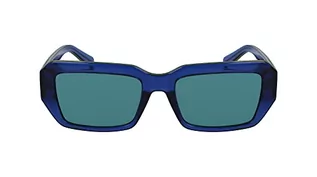 Okulary przeciwsłoneczne - Calvin Klein Okulary przeciwsłoneczne, NIEBIESKI, rozmiar uniwersalny - grafika 1