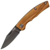 Noże - Nóż składany MFH Fox Outdoor Jack Knife Clip-Point - Wood - miniaturka - grafika 1