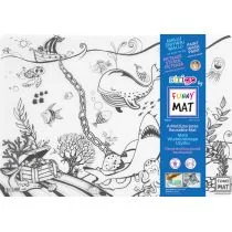 Strigo Funny Mat Transparent - Podwodny świat 48x33.5 cm - Zabawki kreatywne Strigo Funny Mat Transparent - Podwodny świat 48x33.5 cm - Zabawki kreatywne - miniaturka - grafika 1