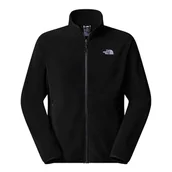 Bluzy męskie - Bluza męska The North Face Glacier Full-Zip Fleece 0A8D0RJK31 - czarne - miniaturka - grafika 1