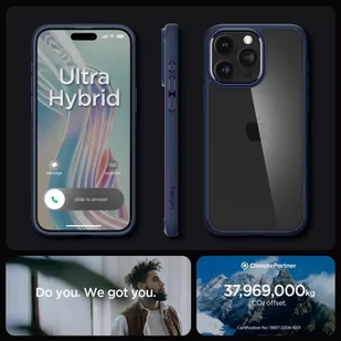 Etui Spigen Ultra Hybrid do iPhone 15 Pro navy blue - Etui i futerały do telefonów - miniaturka - grafika 15
