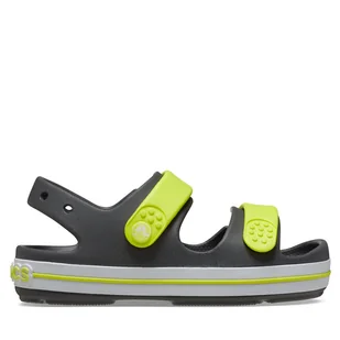 Sandały Crocs Crocband Cruiser Sandal T 209424 Szary - Buty dla chłopców - miniaturka - grafika 1