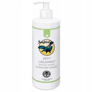 Songbird, Wosk Do Masażu Płynny Cytrusowy Z Pompką, 500 Ml - Olejki i świece do masażu - miniaturka - grafika 1