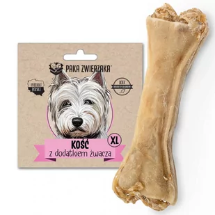 Kość z dodatkiem żwacza XL 17 cm - Przysmaki dla psów - miniaturka - grafika 1
