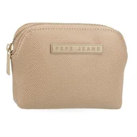 Portfele - Pepe Jeans Elia Torebka Beżowy 11,5x8,5x1,5 cm Sztuczna skóra by Joumma Bags, beż, Talla única, portmonetka - miniaturka - grafika 1