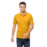 Koszulki męskie - Jack Wolfskin Męska koszulka polo Pack & Go M, Burly Yellow Xt, L (2 sztuki), Burly Yellow Xt, L - miniaturka - grafika 1