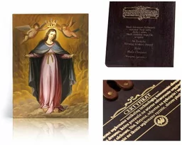 Ikona religijna Matka Boża Łaskawa - Ikony i obrazy sakralne - miniaturka - grafika 1
