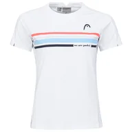 Koszulki sportowe damskie - Koszulka damska Head  Padel Tech T-Shirt Women White M - miniaturka - grafika 1