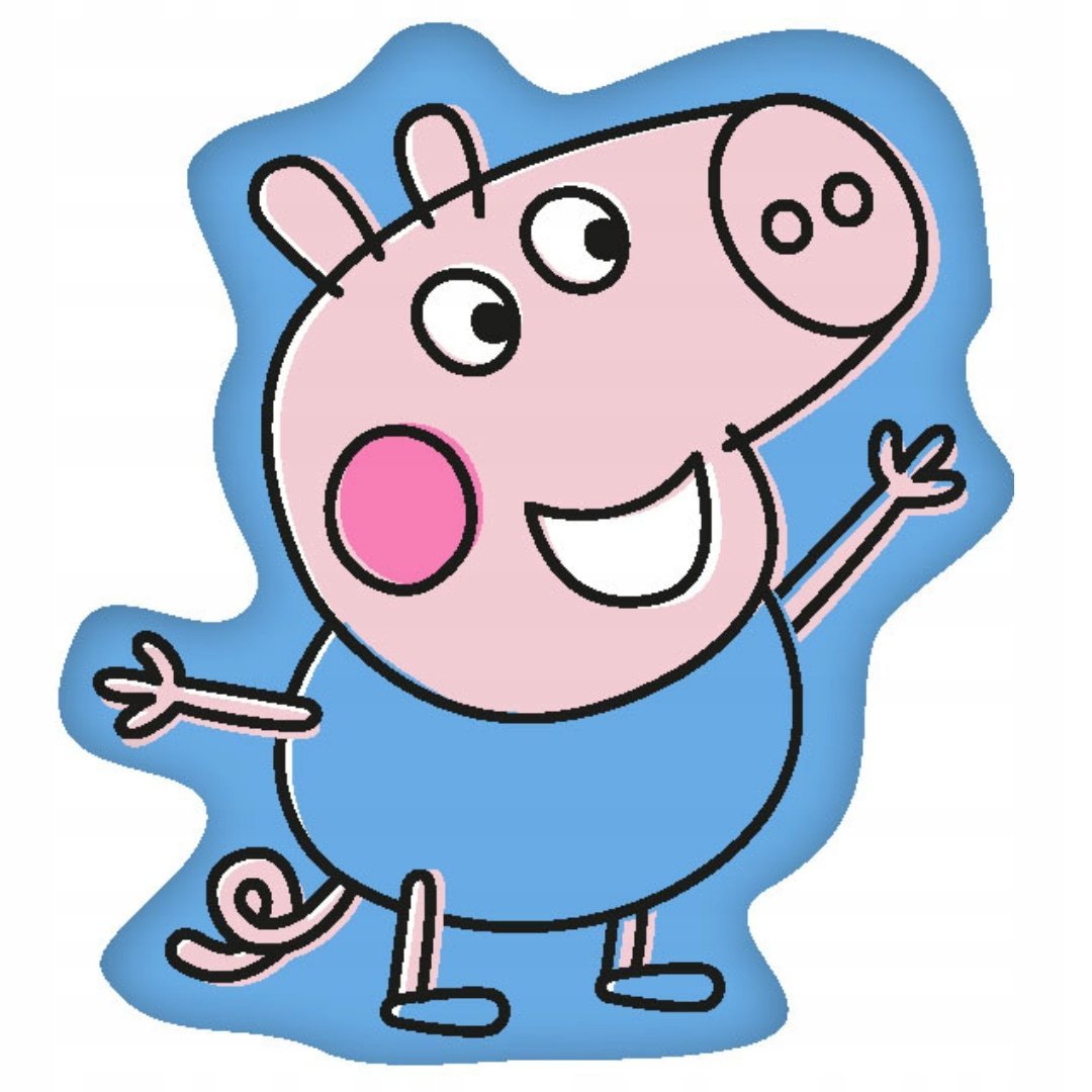 Poduszka Kształtka Peppa Pig Licencyjna Ozdobna do Pokoju Dziecka