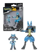 Figurki kolekcjonerskie - Minifigurka Pokemon Riolu + Lucario / Warszawa - miniaturka - grafika 1