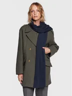 Apaszki i szaliki damskie - Tommy Jeans Szal AW0AW13667 Granatowy - miniaturka - grafika 1