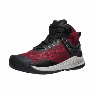 Buty trekkingowe męskie KEEN NXIS EVO MID WP - Buty trekkingowe męskie - miniaturka - grafika 3