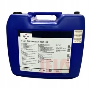 Olej Fuchs Titan Supergear 85w140 20L - Oleje przekładniowe - miniaturka - grafika 1