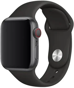 Mercury pasek Silicon Apple Watch 42/44/ 45 mm czarny/black - Akcesoria do smartwatchy - miniaturka - grafika 3