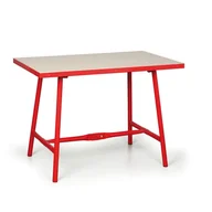 Stoły warsztatowe - B2B Partner Składany stół warsztatowy, 1200 x 700 x 845 mm TSB4700 - miniaturka - grafika 1