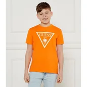 Koszulki dla dziewczynek - Guess T-shirt Regular Fit - miniaturka - grafika 1