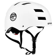 Kaski rowerowe - Spokey Kask Ninja rozmiar 54-56) Biały - miniaturka - grafika 1