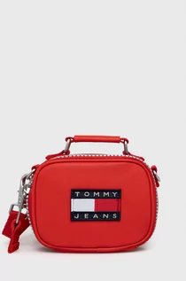Torebki damskie - Tommy Jeans torebka kolor czerwony - grafika 1