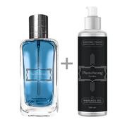 Feromony męskie - PheroStrong for Men - Perfum 50ml + Massage Oil 100ml - miniaturka - grafika 1