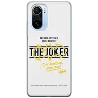 Etui i futerały do telefonów - Etui dedykowane do Xiaomi MI 11i/ REDMI K40/K40 PRO/POCO F3/ F3 PRO wzór:  Batman i Joker 006 oryginalne i oficjalnie licencjonowane - miniaturka - grafika 1