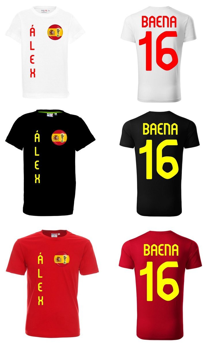 Koszulka HISZPANIA Alex BAENA 16