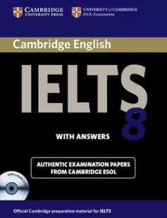 Cambridge IELTS 8 Official examination papers with answers + 2CD - Cambridge University Press - Książki do nauki języka angielskiego - miniaturka - grafika 2