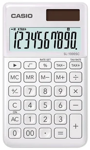 Kalkulator Casio SL-1000SC WE Stylish Series - Kalkulatory - miniaturka - grafika 1